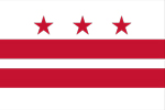 District of Columbia Flag 4'x6' Poly-Max