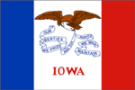 Iowa State Flag - 12'x18' Nylon