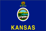 Kansas State Flag - 5'x8' Poly-Max