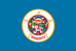 Minnesota State Flag 10'x15' Nylon