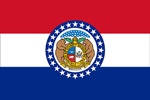 Missouri State Flag 10'x15' Nylon
