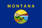 Montana State Flag 4'x6' Nylon