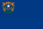 Nevada State Flag 6'x10' Nylon