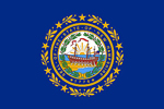 New Hampshire State Flag 3'x5' Nylon