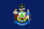 Maine State Flag - 3'x5' Nylon