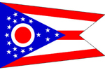 Ohio State Flag 3'x5' Poly-Max
